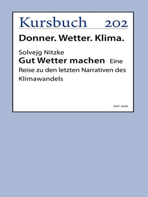 cover image of Gut Wetter machen